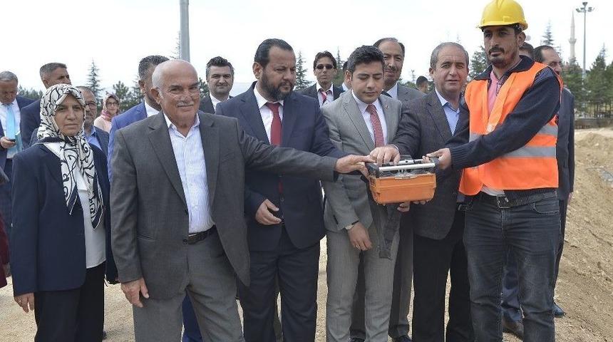 Ermenek Sağlık Hizmetleri Myo&rsquo;nun Temeli T&ouml;renle Atıldı