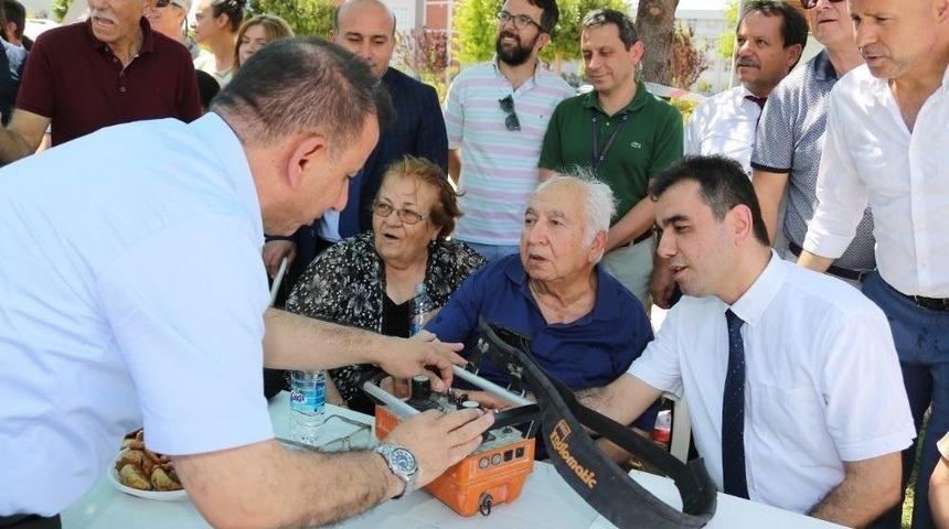 A&uuml;&rsquo;de K&ouml;k H&uuml;cre Merkezi Binasının Temeli Atıldı