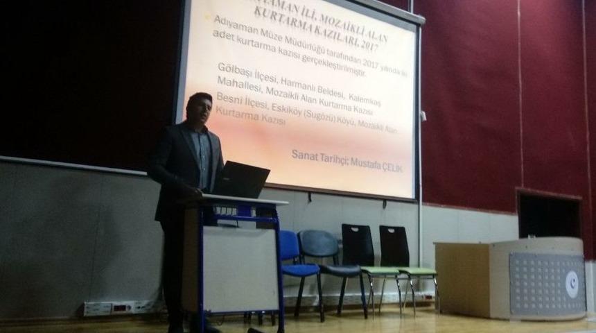 &Ouml;ğrencilere Mozaikler Anlatıldı