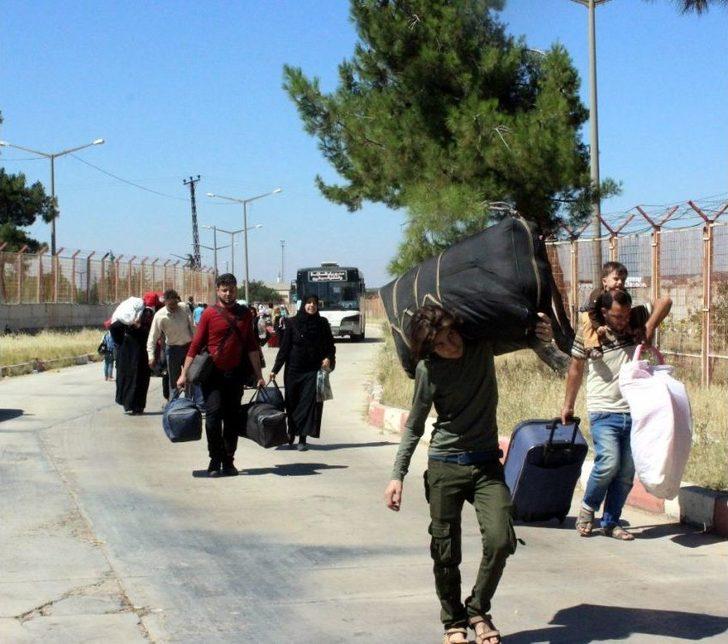 40 Dereceyi Aşan Sıcakta Suriyelilerin Dönüşü Sürüyor G5