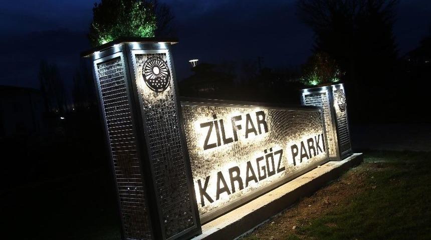 G&ouml;lbaşı&rsquo;nda Parklara Dekoratif İsim Tabelası Yapıldı