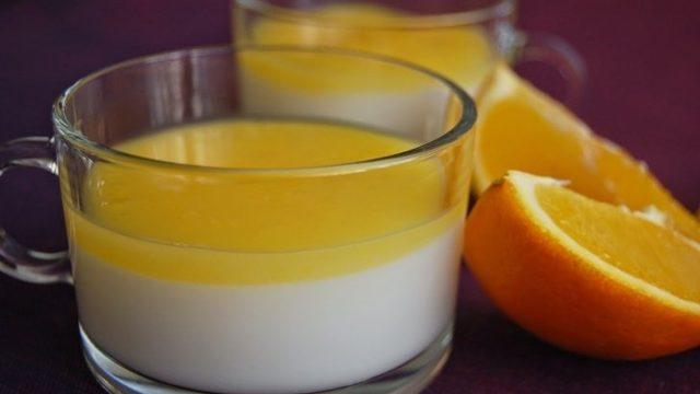 Portakal Pelteli Muhallebi