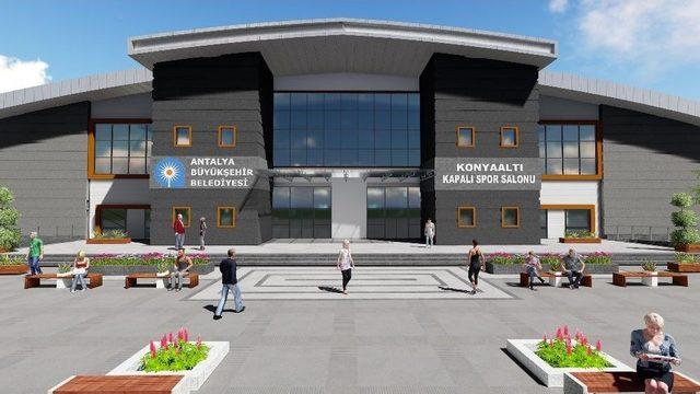 B&uuml;y&uuml;kşehir Konyaaltı&rsquo;na Kapalı Spor Salonu Yapıyor 1