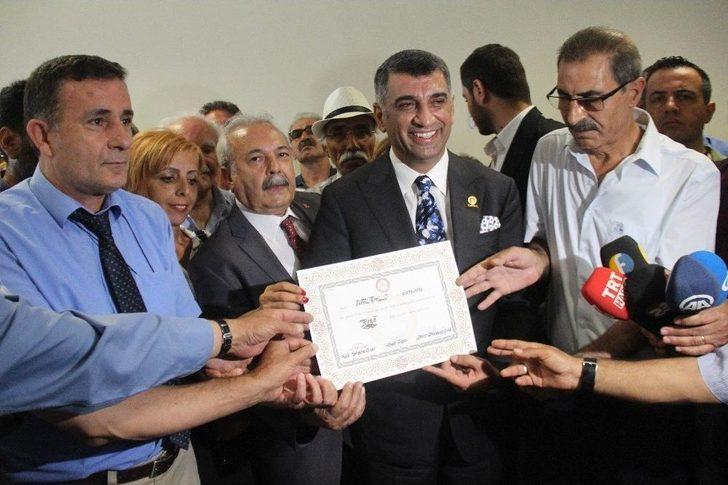 Milletvekili Erol Mazbatasını Aldı G5