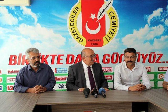 Başkan Kalkan: “kayseri Eğitimini İlk 5’e Taşıyacağız”