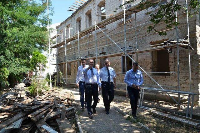 Tekirdağ Valisi Şarköy’de Yatırımları İnceledi