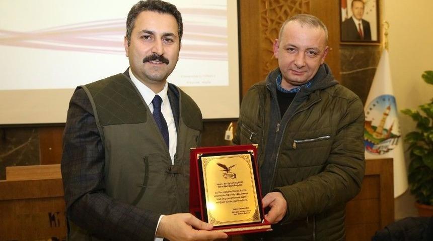 Başkan Eroğlu, Avcı Yeleği Giydi