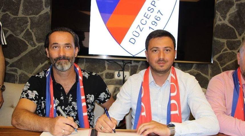 D&uuml;zcespor&rsquo;un Yeni Hocası C&uuml;neyt Bi&ccedil;er Oldu