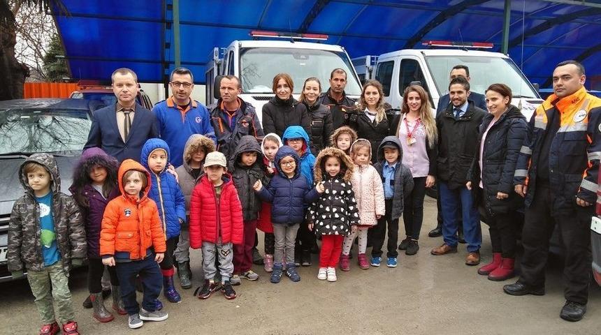 &Ccedil;anakkale Afad&rsquo;a Minik &Ouml;ğrencilerden Ziyaret