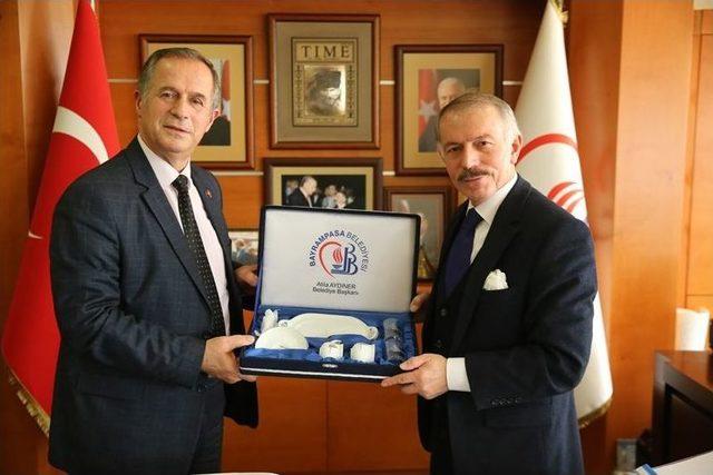 Kosova Malişeva Belediye Başkanı Begaj’dan Başkan Aydıner’e Ziyaret