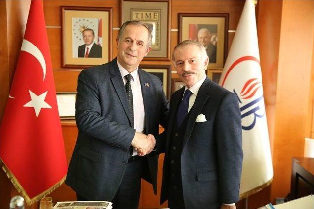 Kosova Malişeva Belediye Başkanı Begaj’dan Başkan Aydıner’e Ziyaret