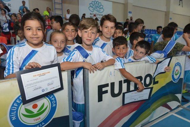 Yaz Spor Okullarında Sertifika Sevinci 1