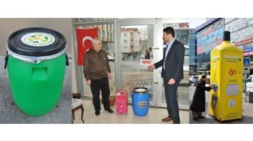 Geri D&ouml;n&uuml;şt&uuml;r&uuml;len Atık Yağlarla Engellilere Destek