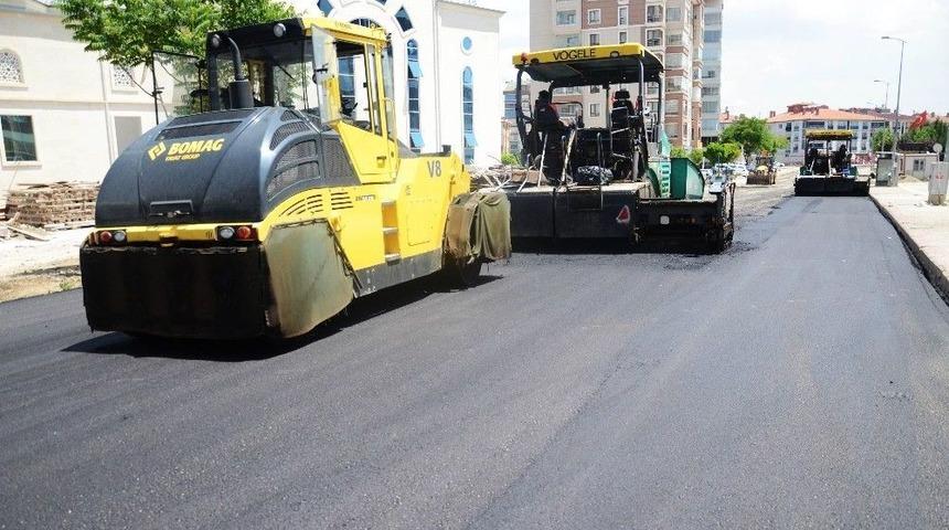Pursaklar’da Asfalt Çalışması