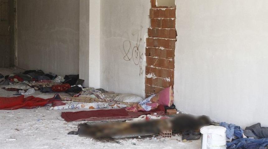 Terk Edilmiş İş Merkezi İnşaatında Erkek Cesedi Bulundu
