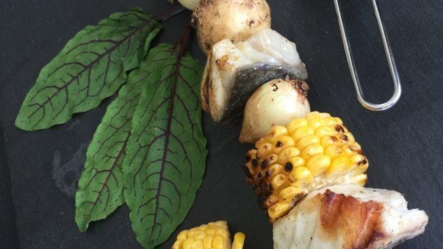 Mantarlı Levrek Şiş