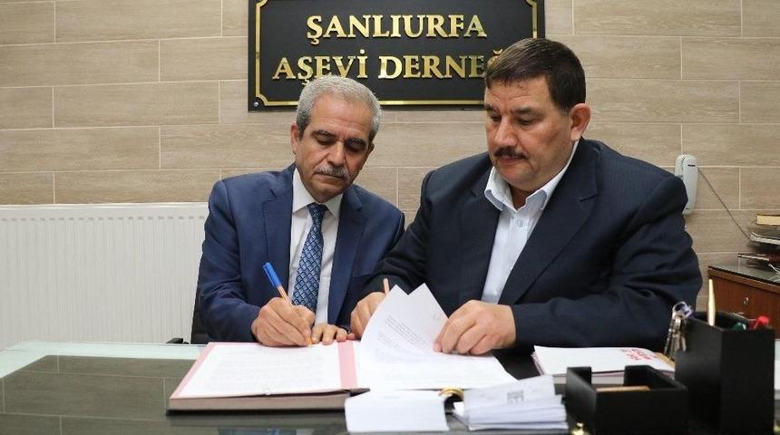 Şanlıurfa&rsquo;da Aşevinin Bir Yıllık Ekmek İhtiyacı Karşılandı