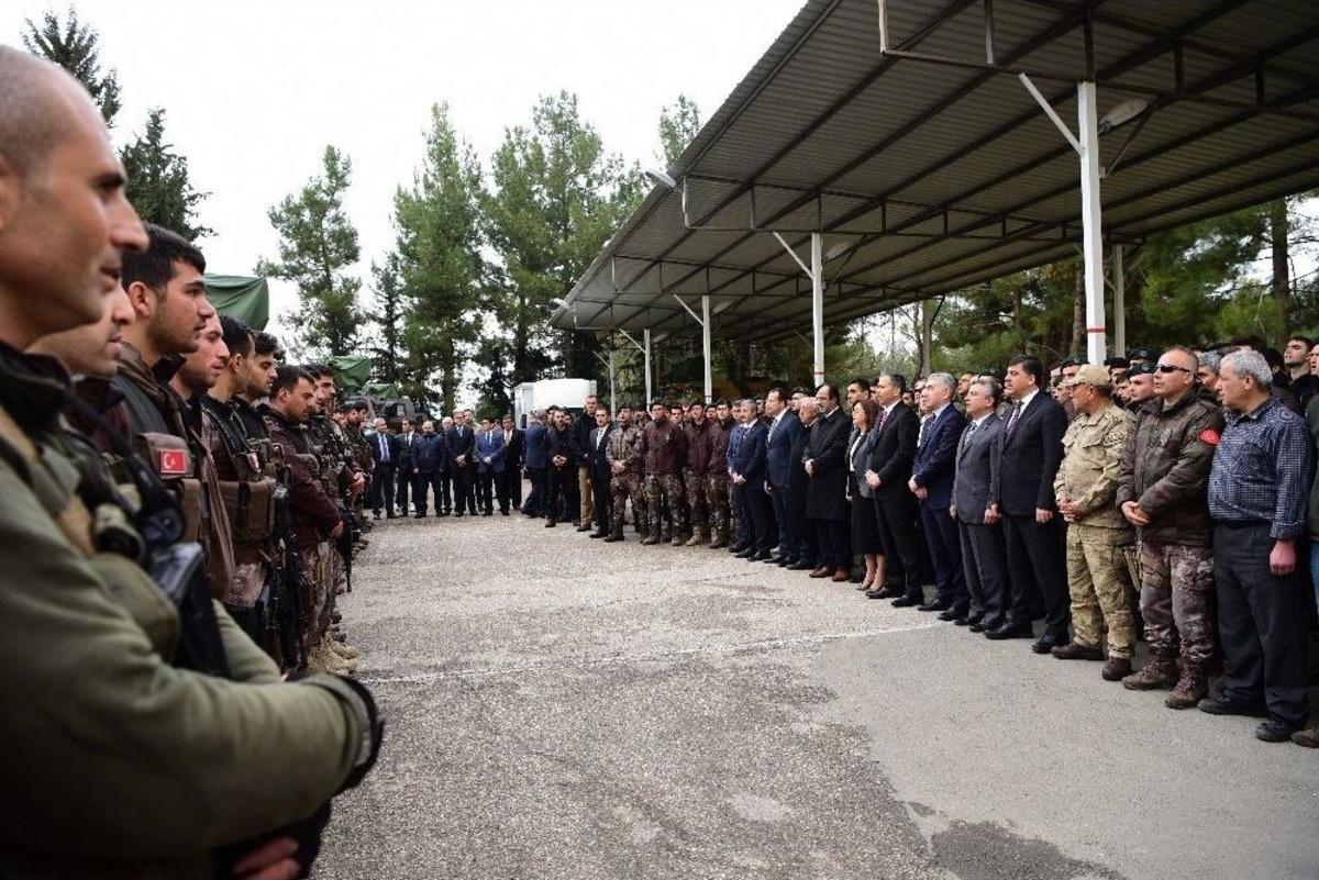 P&ouml;h&rsquo;ler Afrin&rsquo;e Dualarla Uğurlandı