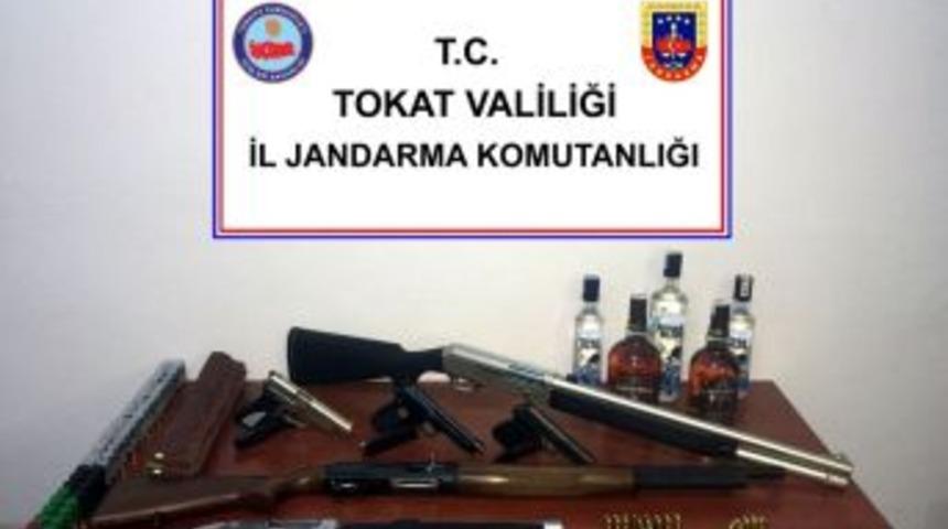 Tokat&rsquo;ta Silah Ka&ccedil;ak&ccedil;ılarına Y&ouml;nelik Operasyon