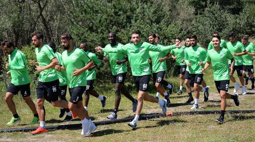 Atiker Konyaspor Bolu Kampındaki Hazırlıklarına Devam Ediyor