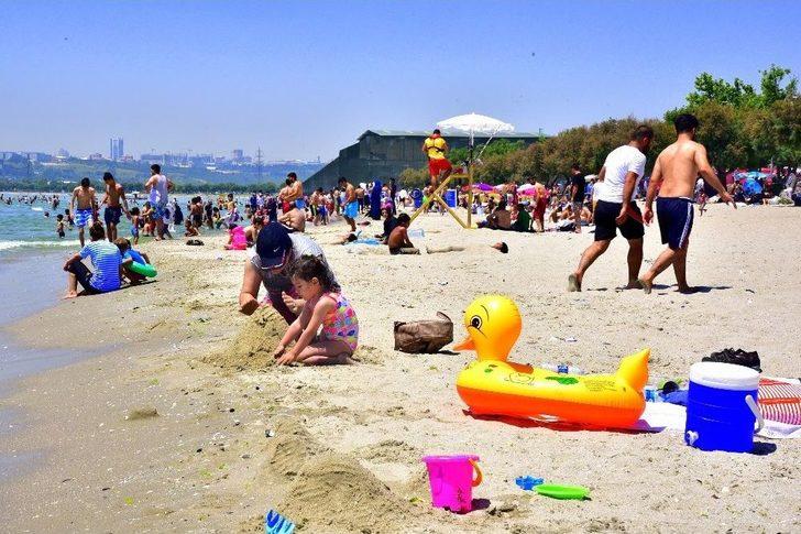 İbb Plajlarına İstanbullulardan Yoğun İlgi G3