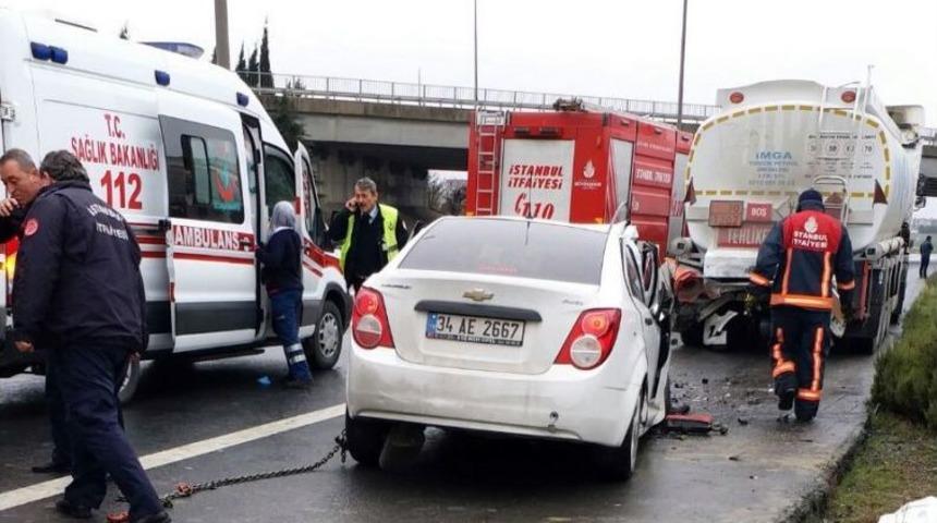 Tem&rsquo;de Feci Kaza: 1 &Ouml;l&uuml;, 1 Ağır Yaralı