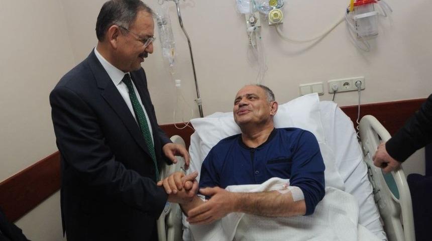 &Ouml;zhaseki&rsquo;den Saldırıya Uğrayan Belediye Başkanına Ziyaret
