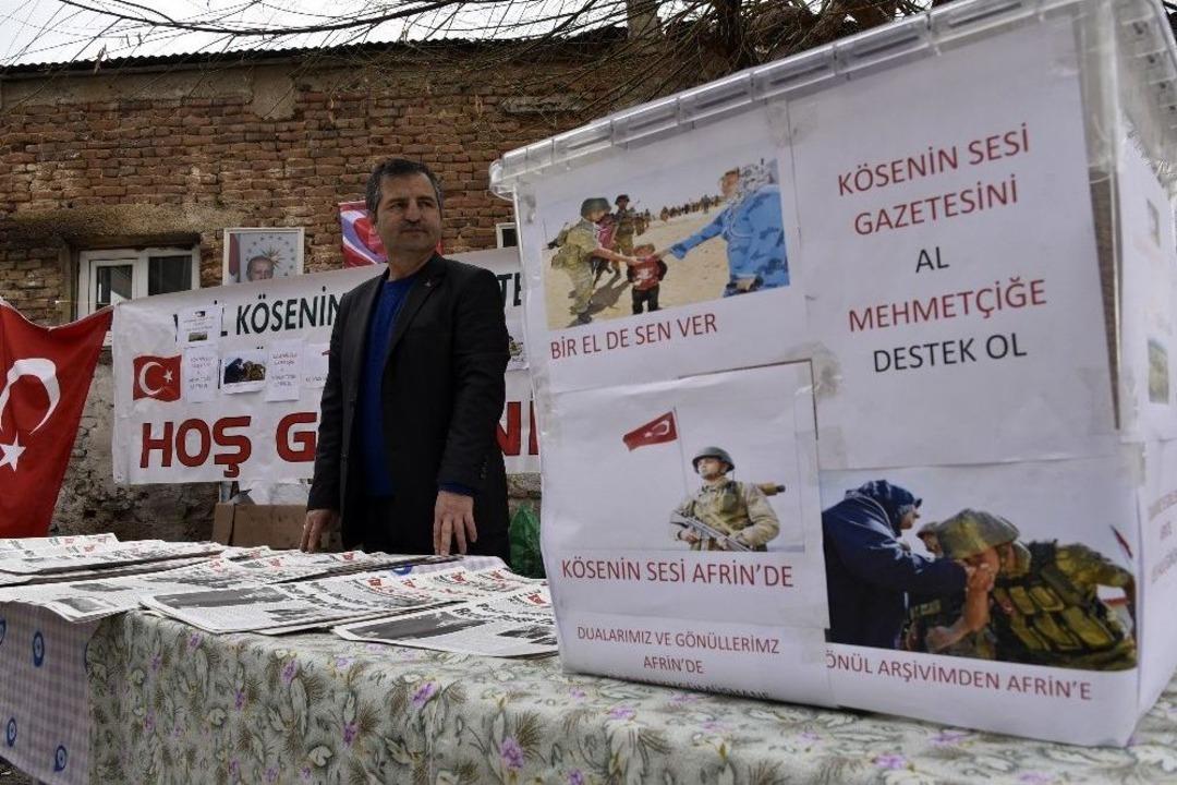 K&ouml;se&rsquo;nin Sesi Gazetesinden Afrin Duyarlılığı