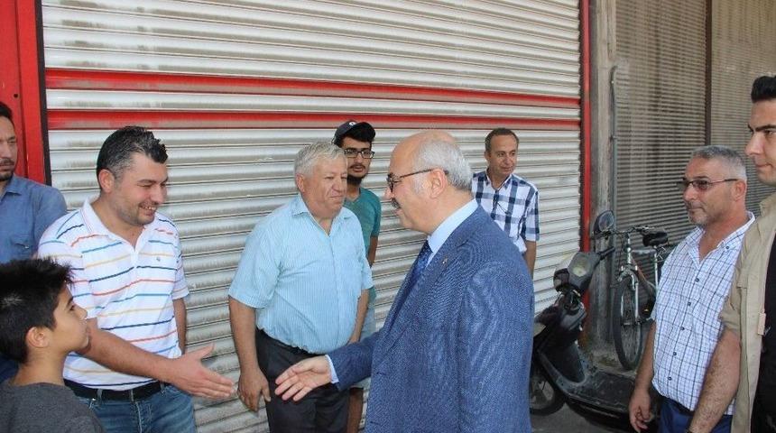 Vali K&ouml;şger Sanayi Esnafıyla Bir Araya Geldi