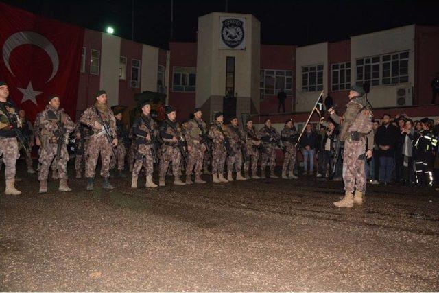 Mardin&rsquo;de Polis &Ouml;zel Harekat Timleri Afrin&rsquo;e Uğurlandı 1