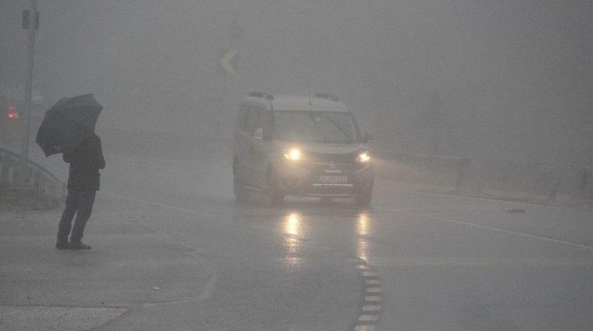 Bolu Dağında Sis Etkili Oluyor