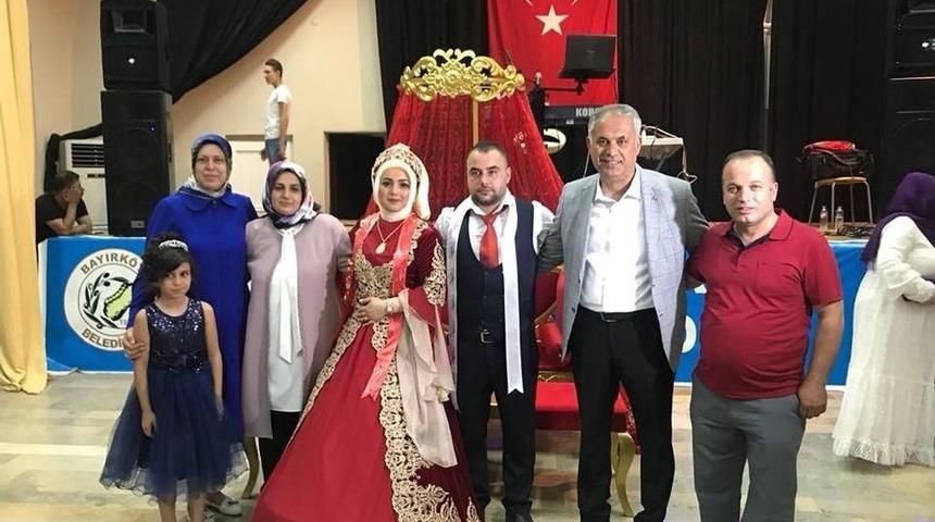 Başkan Yaman, D&uuml;ğ&uuml;n Merasimlerine Katıldı