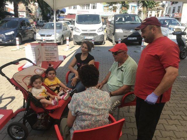 Akçakoca’da Kan Bağışına Yoğun İlgi