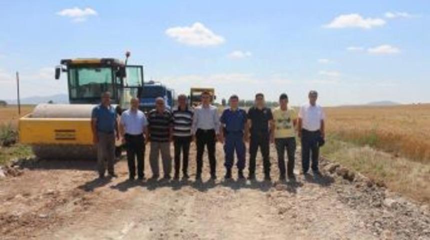 Kaymakam &Ccedil;elik, &Ccedil;alışmaları Yerinde İnceledi