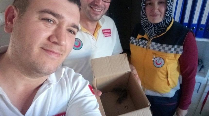 112 Personelinden &Ouml;rnek Davranış