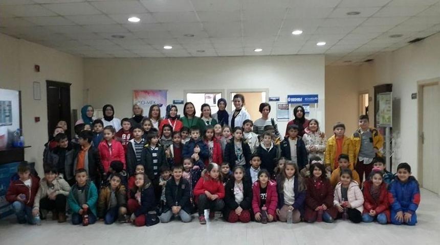 Miniklerden Ko-mek&rsquo;e Ziyaret