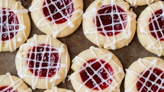 Ahududulu ve Bademli Kurabiye