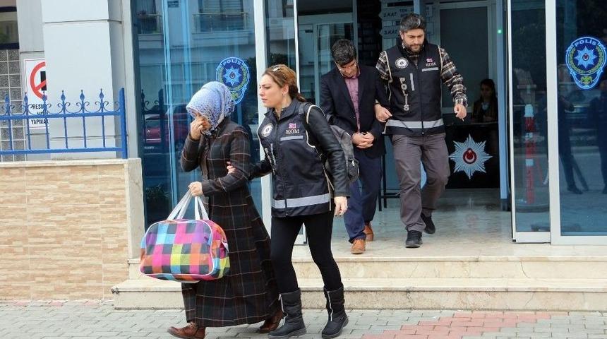 Alanya&rsquo;da Fet&ouml; Operasyonu: 1&rsquo;i Kadın 2 G&ouml;zaltı