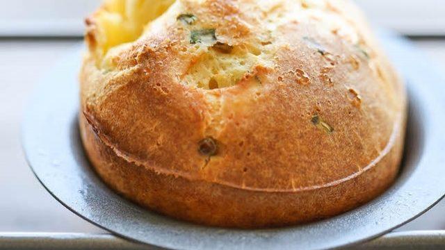 Sarımsaklı ve Parmesanlı Cupcake