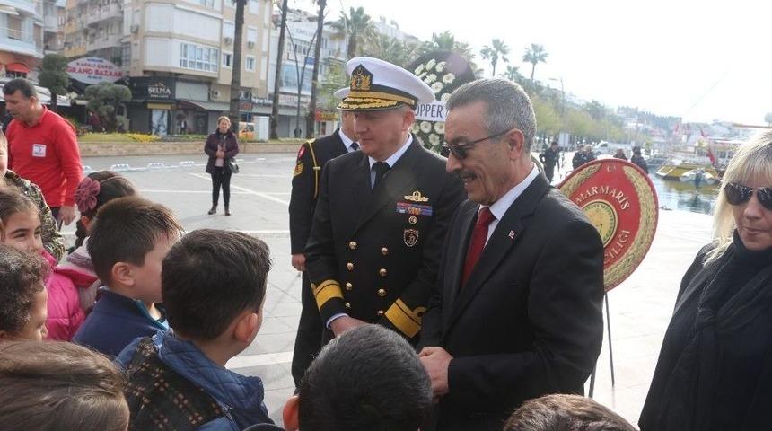 Atat&uuml;rk&rsquo;&uuml;n Marmaris&rsquo;e Gelişi T&ouml;renle Kutlandı