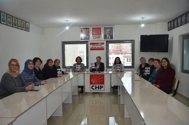 Chp&rsquo;li Kadınlardan &Ccedil;ocuk İstismarına Tepki 1