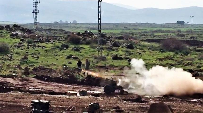 Ter&ouml;ristlerin &Uuml;zerine Bomba Yağıyor