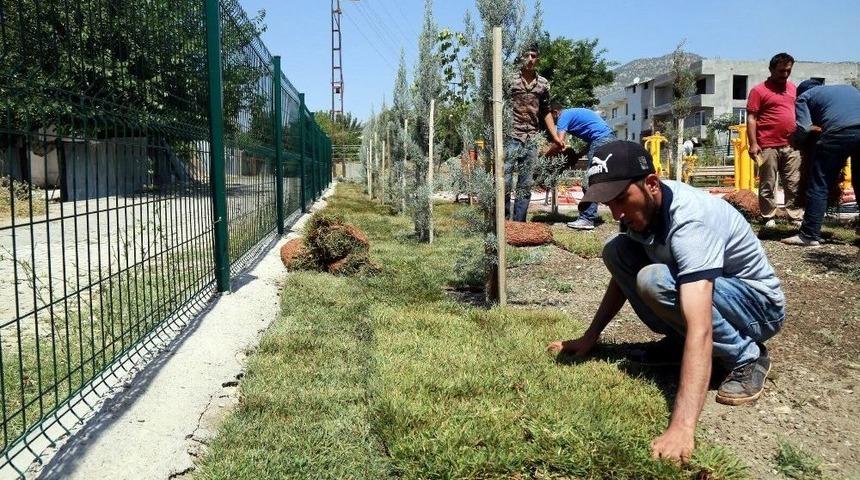 Lice&rsquo;nin &Ccedil;ehresi Parklarla G&uuml;zelleşiyor