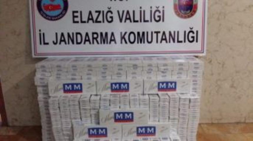 Elazığ&rsquo;da 3 Bin Paket Ka&ccedil;ak Sigara Ele Ge&ccedil;irildi