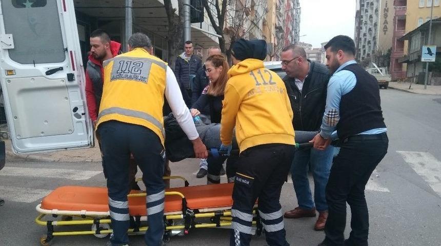 Bafra&rsquo;da Trafik Kazası: 1 Yaralı