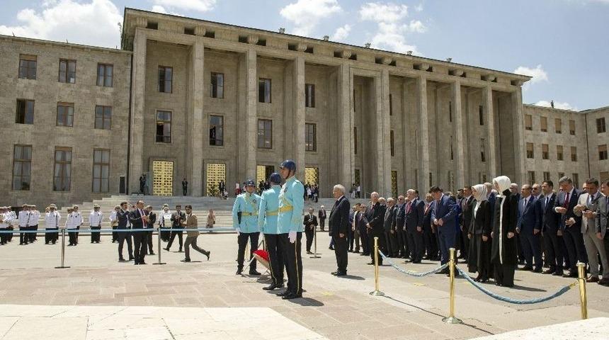 Tbmm Ge&ccedil;ici Başkanı Yılmaz: "mazbata Şu Anda Meclis Başkanlığı Makamında"