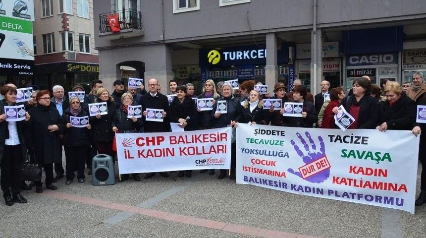 Chp&rsquo;li Bayanlar &Ccedil;ocuk İstismarına Dikkat &Ccedil;ekti