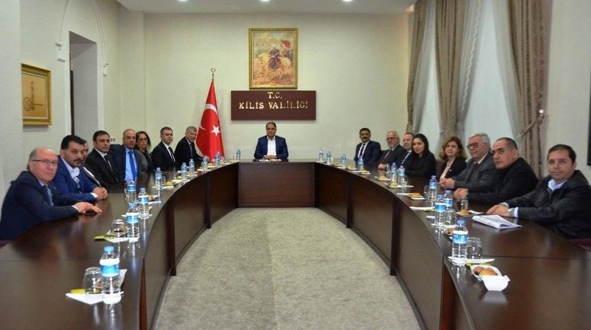 Teb Genel Başkanı &Ccedil;olak Vali Tekinarslan İle Bir Araya Geldi