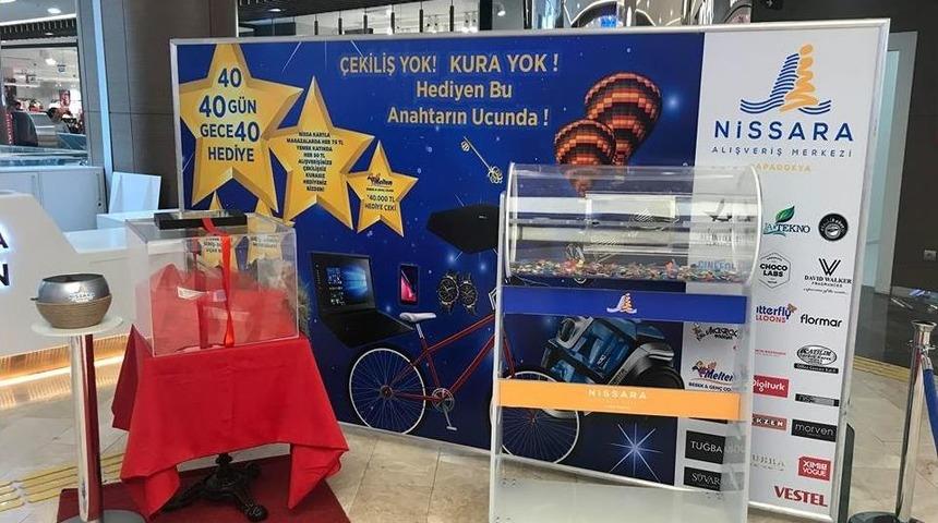 Nissara Avm&rsquo;de 40 G&uuml;n 40 Gece Kampanyası Başladı