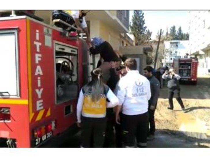 Gaziantep’te Korkutan Yangın